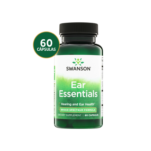 Swanson Ear Essentials Salud Auditiva · 60 Cápsulas