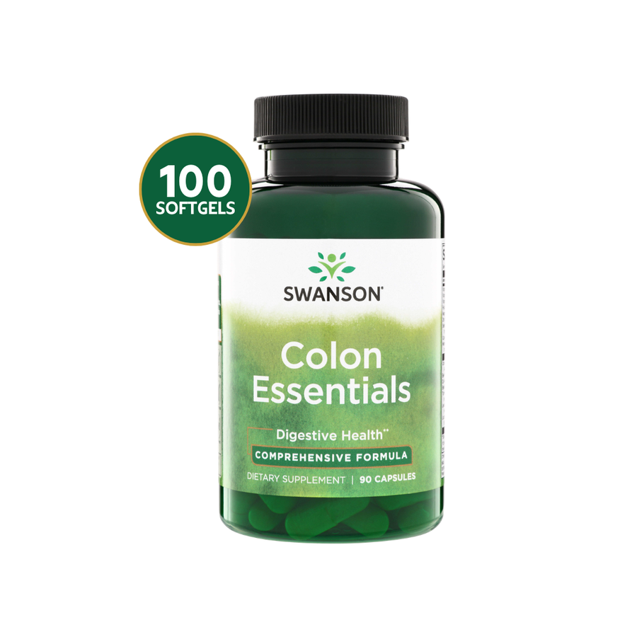 Swanson Colon Essentials · 90 Cápsulas