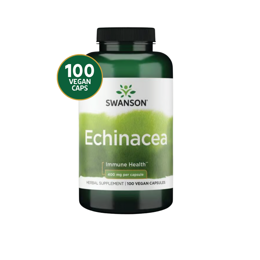 Swanson Equinácea 400 mg · 100 Cápsulas
