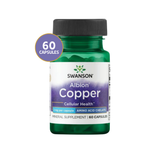 Swanson Ultra Albion Cobre Quelado 2 mg · 60 Cápsulas