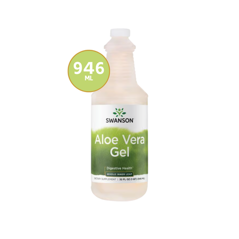 Swanson Aloe Vera Gel Hoja Interna 32 oz (946 ml)