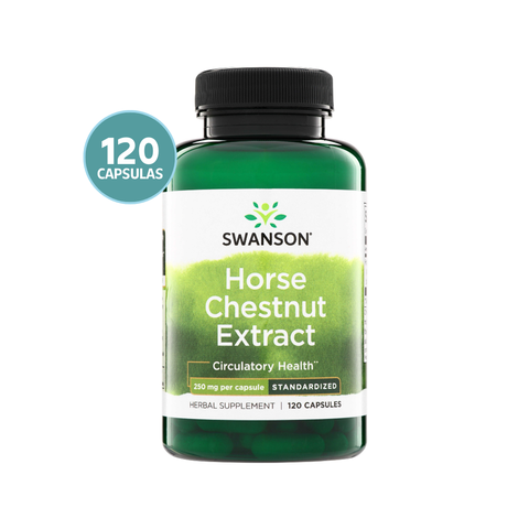 Swanson Horse Chestnut Extract 250mg 120 Cápsulas