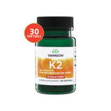 Swanson Vitamina K2 50 mcg · 30 Softgels