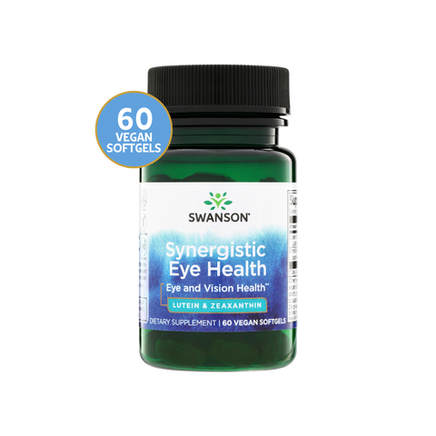 Swanson Salud Visual Sinérgica · 60 Vegan Softgels