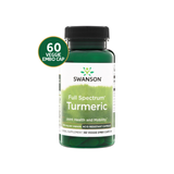 Swanson Cúrcuma Full Spectrum 750 mg · 60 Cápsulas