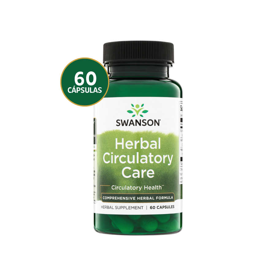 Swanson Herbal Circulatory Care · 60 Cápsulas