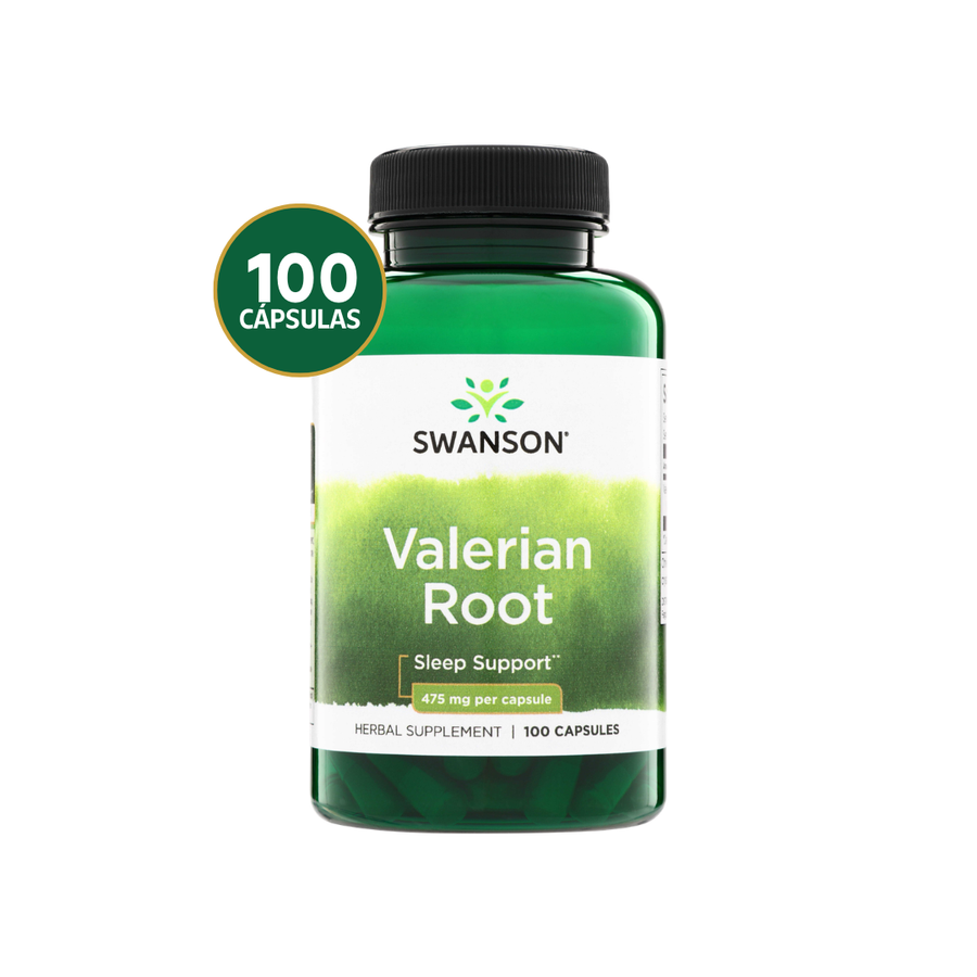 Swanson Valeriana Raíz 475 mg · 100 Cápsulas