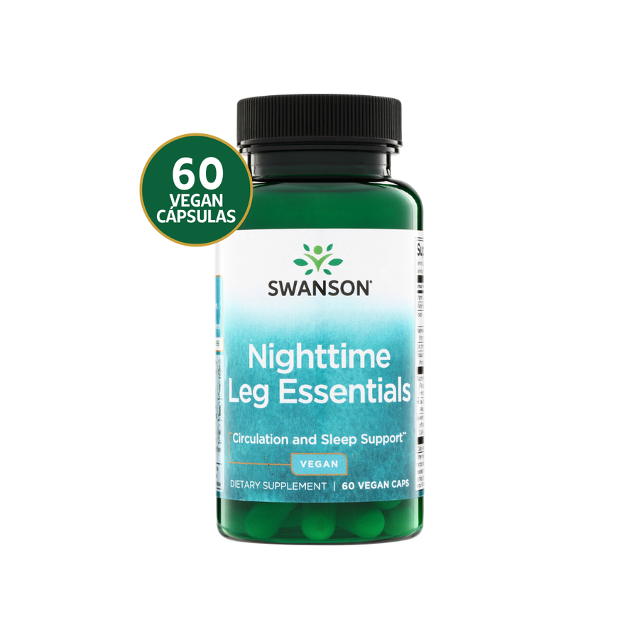 Swanson Nighttime Leg Essentials · 60 Cápsulas
