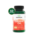 Swanson Aceite de Coco 1.000 mg · 60 Softgels