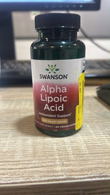 Swanson Ácido Alfa Lipoico Alta Potencia 600 mg · 60 Cápsulas