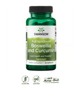 Swanson Boswellia y Cúrcuma 300 mg · 60 Cápsulas