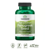 Swanson Fenogreco Semilla 610 mg · 90 Cápsulas