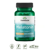 Swanson Melatonina 3 mg · 120 Cápsulas