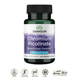 Swanson Cromo Picolinato 200 mcg · 100 Cápsulas