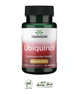 Swanson Ubiquinol CoQ10 50 mg · 60 Softgels