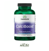 Swanson CalciBoost Calcio + Vitamina D3 · 120 Softgels