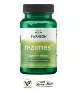 Swanson N-Zimes Enzimas Digestivas con Lactasa · 90 Cápsulas