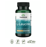 Swanson L-Leucina AjiPure 500 mg · 60 Cápsulas