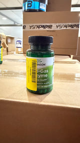 Swanson Anti-Gas Enzima Digestiva 40 mg · 90 Cápsulas