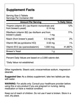 Swanson Levadura de Cerveza 500 mg · 500 Tabletas