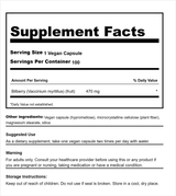 Swanson Arándano Bilberry 470 mg · 100 Cápsulas Veganas