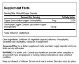 Swanson Clorofila 50 mg · 90 Cápsulas Líquidas Veg