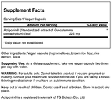 Swanson Actiponin AMP-K Stimulator 225 mg · 60 Cápsulas